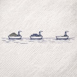 Корабли в море